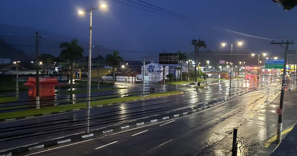 Chuva deve persistir até a próxima sexta-feira (24) no Litoral Norte