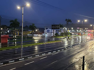 Chuva deve persistir até a próxima sexta-feira (24) no Litoral Norte