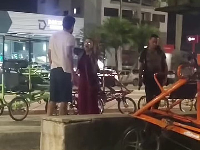 Confusão na Avenida da Praia: Homem é baleado após agredir bombeiro aposentado