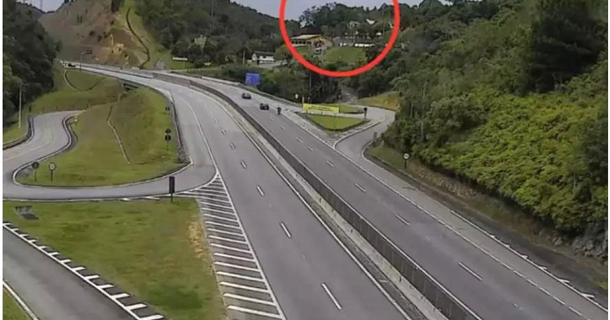 Câmeras mostram passagem do helicóptero pela Tamoios antes de sumir