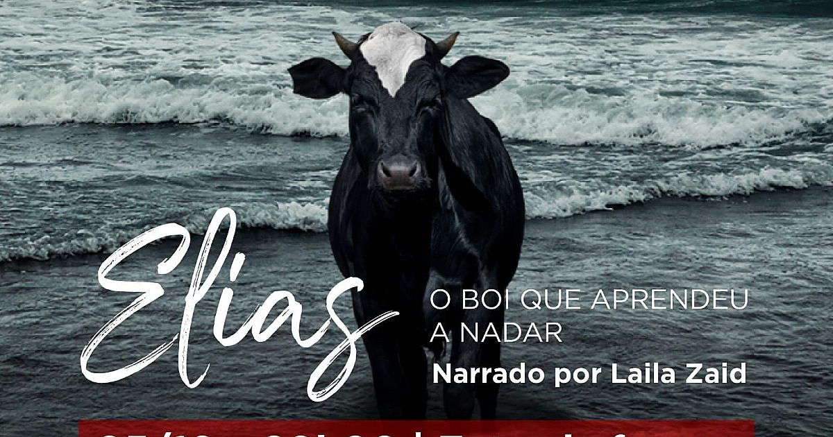 São Sebastião recebe documentário "Elias, o Boi que Aprendeu a Nadar" nesta quinta (5)
