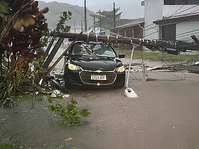 Tempestade traz pânico e medo aos municípios do LN