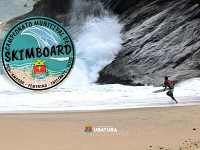 Praia da Sununga receberá Campeonato Municipal de Skimboard e Disco