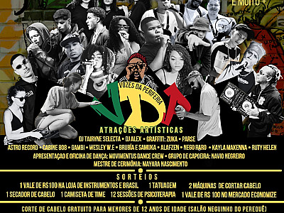 Hip-Hop e arte da periferia ganham espaço na 1ª edição do Vozes da Periferia em São Sebastião