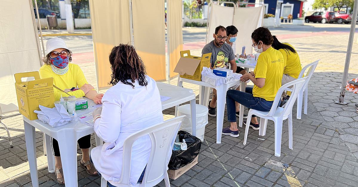 Dia Mundial de Combate às Hepatites: Prefeitura de Ilhabela comemora com 188 testes rápidos nesta quinta (28)
