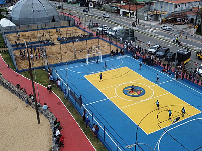 Prefeitura de São Sebastião entrega revitalização do Complexo Esportivo da Praça Pôr do Sol, em Boiçucanga