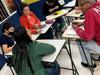 Professores da rede municipal de ensino de Ilhabela participam de formação sobre o Currículo Paulista