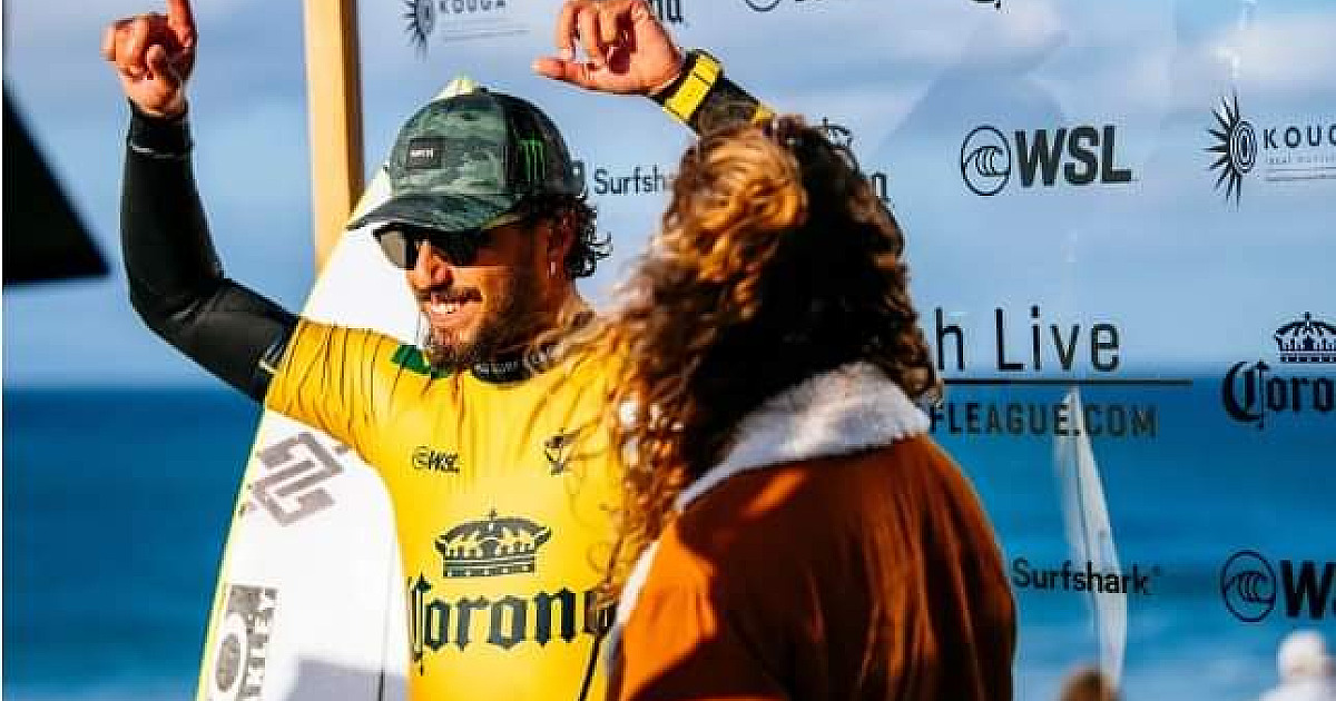 Toledo, de Ubatuba, já está no WSL Finals da temporada
