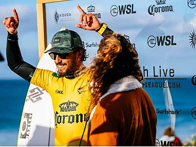 Toledo, de Ubatuba, já está no WSL Finals da temporada