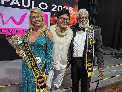 Mister 60+ de Caraguatatuba vence concurso estadual
