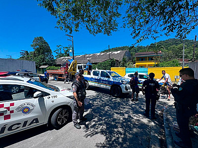 Prefeitura de São Sebastião amplia fiscalização de Posturas com apoio da Atividade Delegada da Polícia Militar