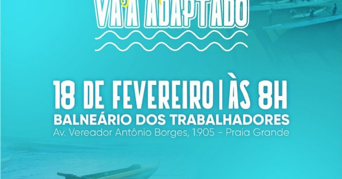 Festival de canoa havaiana adaptado quer estimular prática esportiva de PCD’s em S.S