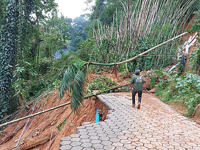 Reinaldinho cobra repasse da União para conclusão das obras de contenção na Estrada Beira Rio