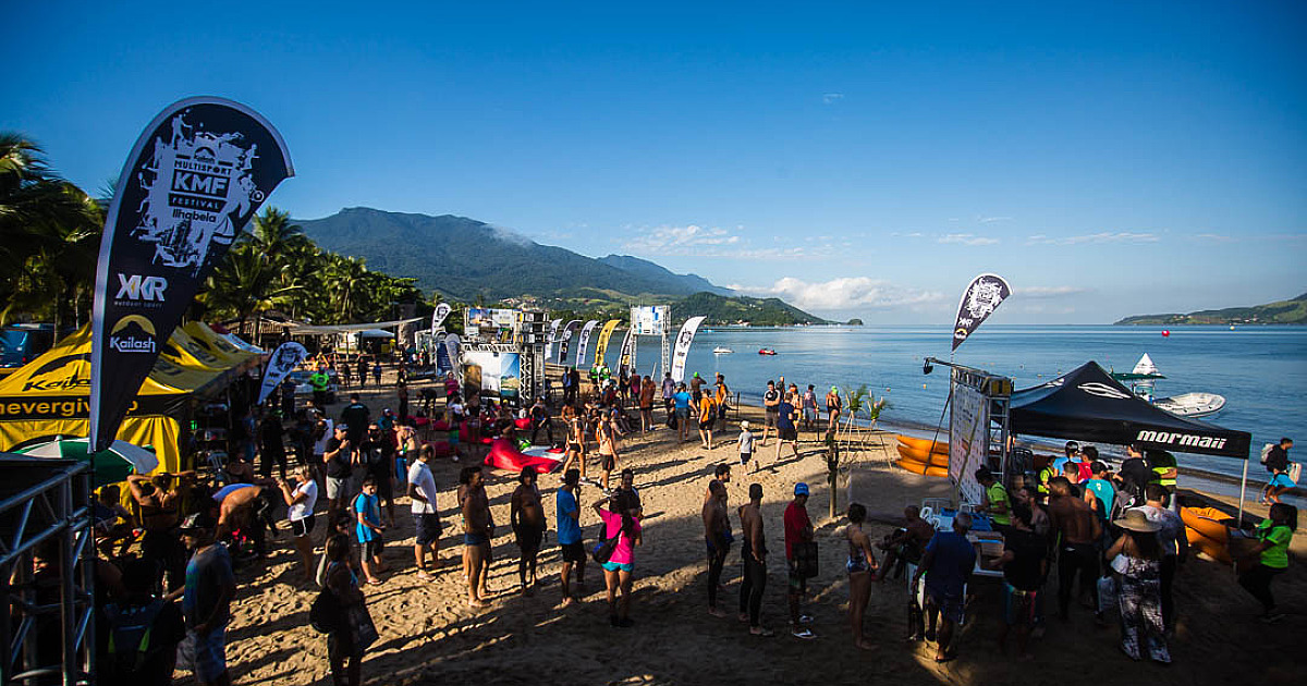 Ilhabela promove KMF Ilhabela 2025 com inscrições exclusivas para moradores mediante doação de água para as comunidades tradicionais
