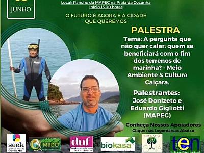 Após polêmica da privatização das praias, Caraguá realiza Fórum de Cultura e Sustentabilidade