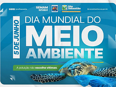 São Sebastião comemora a Semana Mundial do Meio Ambiente com programação especial