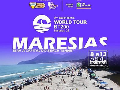 Inscrições para etapa do ITF Beach Tennis World Tour BT200 Maresias são prorrogadas até o dia 8 de abril