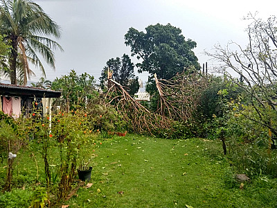 Após "tornado de filme", Serramar emite nota diante repercussão dos vídeos que viralizaram na rede