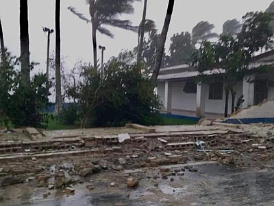 Marinha emite novo alerta para ventania Noroeste na região válido até a tarde da próxima quarta-feira (15)