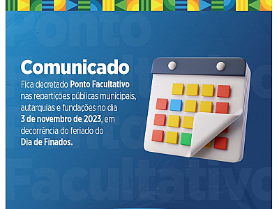 Prefeituras do LN devem decretar ponto facultativo nesta sexta-feira (3)