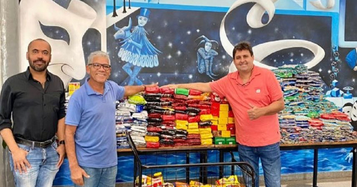 Fundo Social recebe 612kg de alimentos em S.S