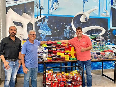 Fundo Social recebe 612kg de alimentos em S.S