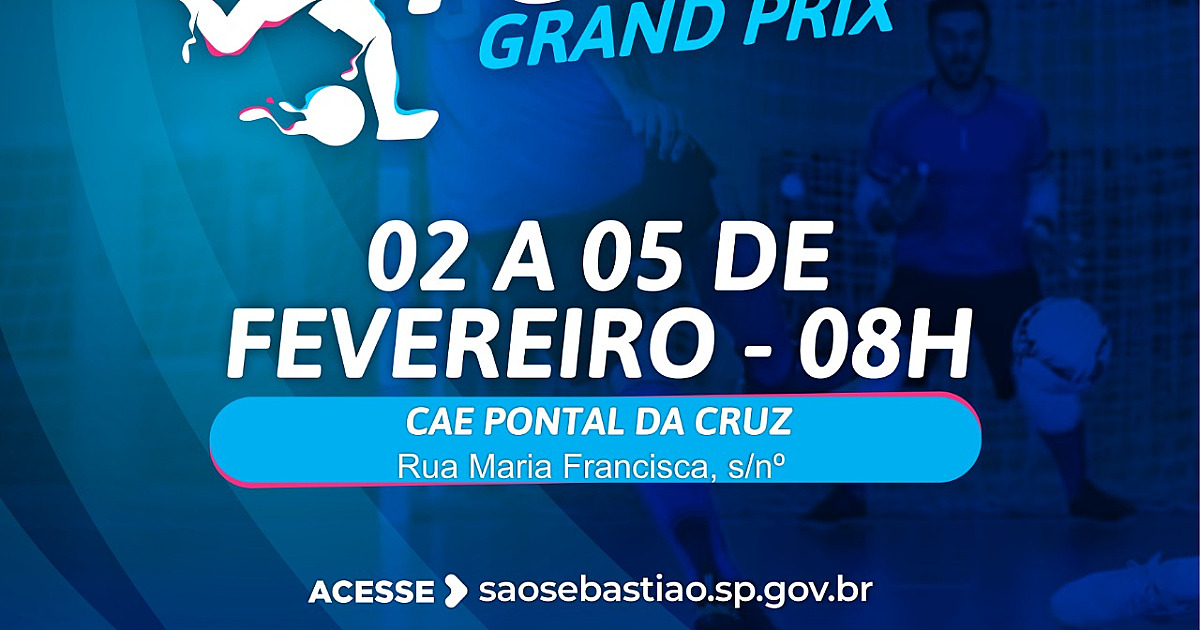 Grand Prix de Futsal de São Sebastião prepara atletas para temporada 2023