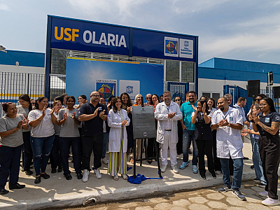 Prefeitura de São Sebastião entrega novo prédio da USF Olaria