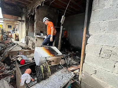 Morre segunda vítima de explosão com botijão de gás em S.S