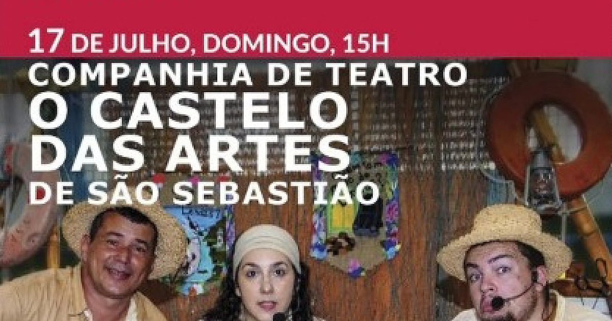 Festival Vermelhos de Ilhabela recebe a Cia. de teatro “O Castelo das Artes” de São Sebastião