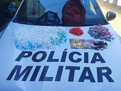 PM prende dois homens por tráfico em Ubatuba