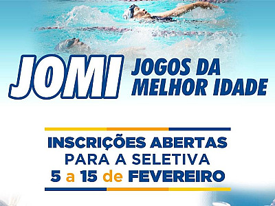 JOMI está com inscrições abertas para seletivas em fevereiro