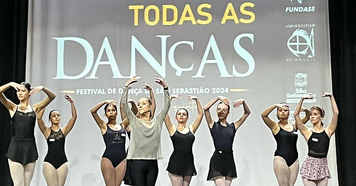Ana Botafogo é destaque na abertura do Festival Todas as Danças em São Sebastião