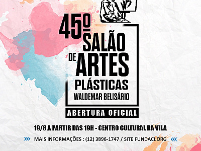 Ilhabela recebe 45ª edição do Salão de Artes Waldemar Belisário a partir deste sábado