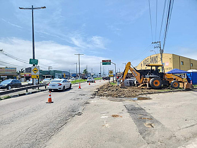 Antiga reivindicação de motoristas, Rio-Santos começa a receber melhorias no LN