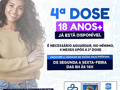 Prefeito Felipe Augusto anuncia quarta dose contra Covid-19 para população a partir de 18 anos