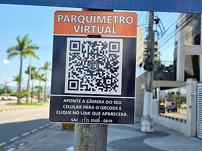 Parquímetro Virtual já está em funcionamento na Zona Azul de Caraguatatuba