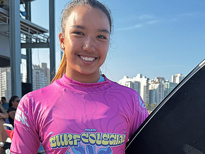 Circuito Paulista de Surf Colegial conta com melhores atletas de base de São Paulo na Praia da Baleia