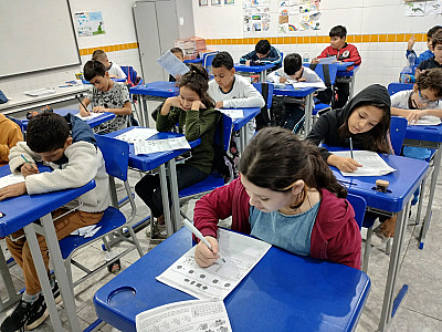 Unidades escolares de Caraguatatuba participam da 4ª Olimpíada Mirim OBMEP