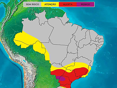 Tempo segue instável nesta quarta-feira (1): melhora só no domingo  