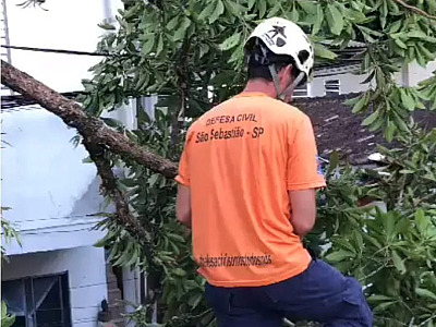 Defesas Civis seguem alerta na região para ocorrências relacionadas ao ciclone extratropical