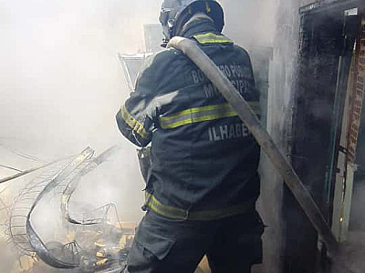 Fogo atinge imóvel em Ilhabela e causa destruição parcial