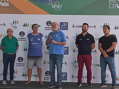 Prefeito Toninho Colucci abre oficialmente a Copa Brasil de Vela em Ilhabela