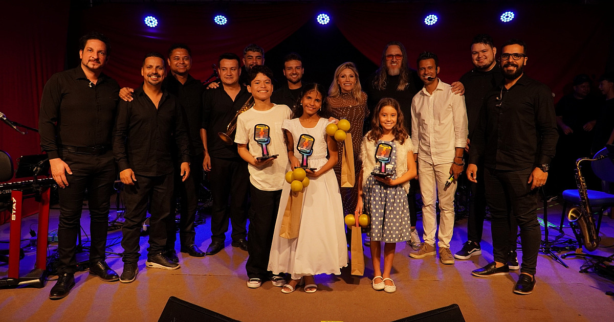 3ª edição do A Voz da Ilha Kids definiu os novos campeões mirins de 2025
