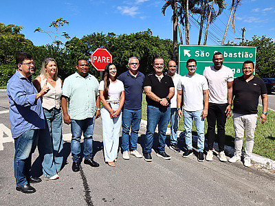 Prefeitos anunciam conexão das linhas de ônibus São Sebastião-Bertioga a partir de segunda-feira