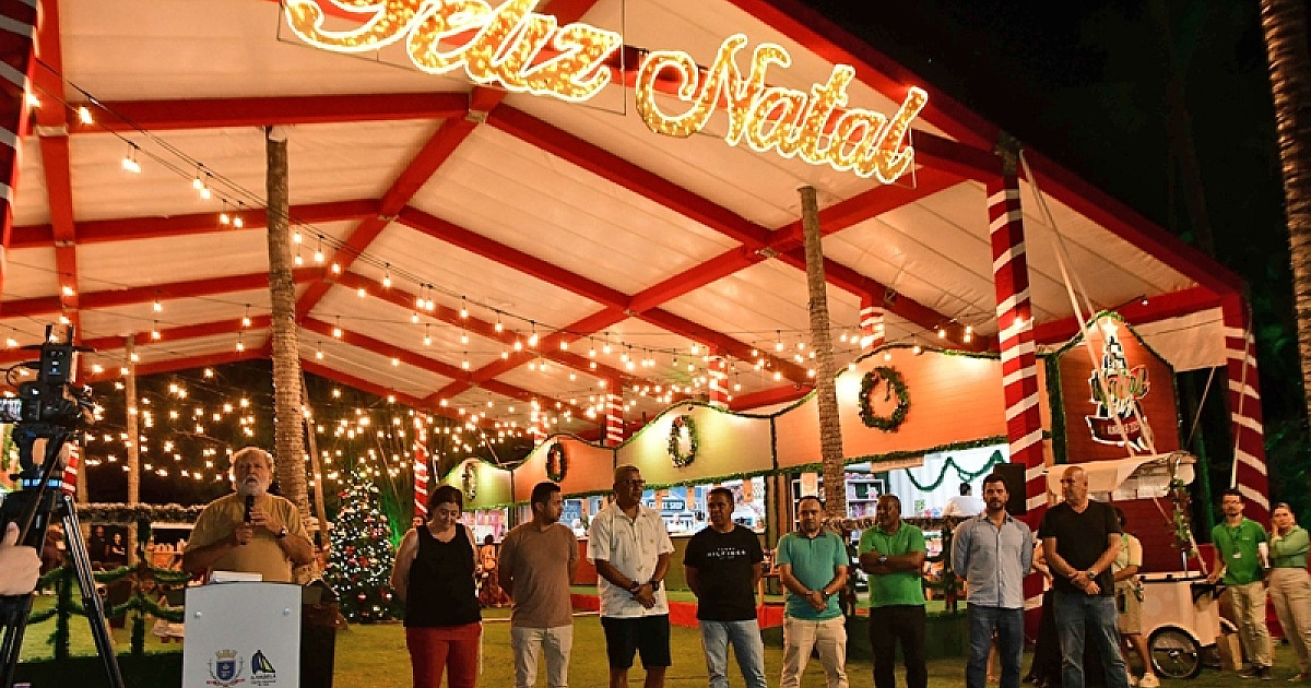 Prefeitura de Ilhabela dá início à programação do 4º Natal Luz já consolidado como atrativo turístico da cidade
