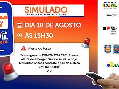 São Sebastião será o único município do Estado de SP a receber projeto piloto de alerta da Defesa Civil