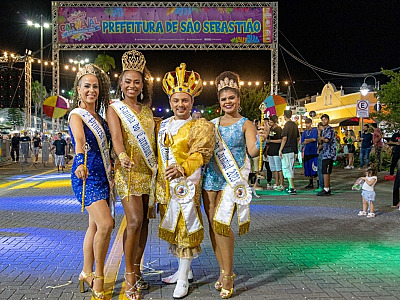 Eleição da Corte do Carnaval de São Sebastião 2024 será no dia 3 de janeiro na Rua da Praia