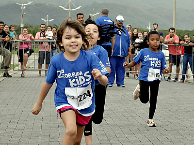 Corrida Kids integra programação das Arenas Esportivas neste sábado