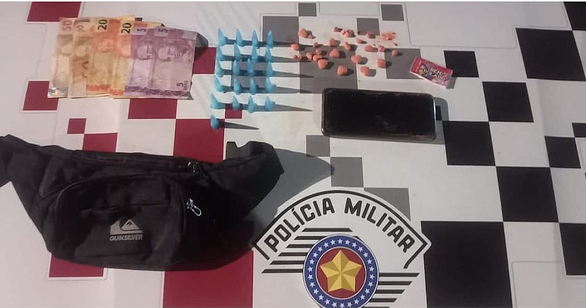 PM prende "traficante ilusionista" com drogas alucinógenas em Caraguatatuba